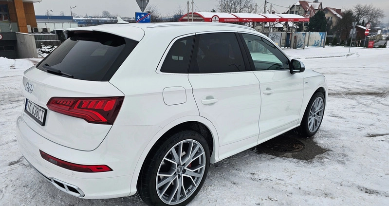 Audi SQ5 cena 176900 przebieg: 65450, rok produkcji 2018 z Kielce małe 436